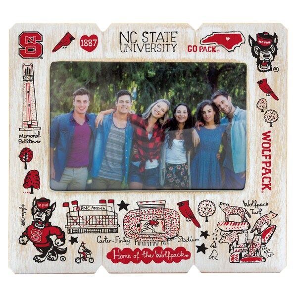 Julia Gash Wood Frame Distressed 4
